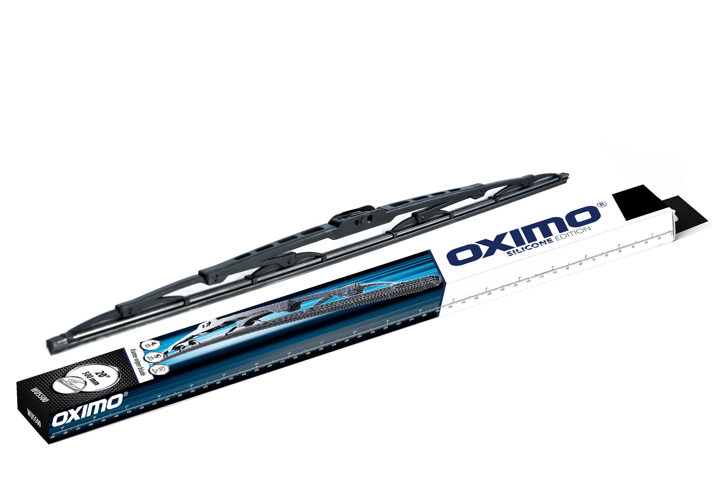 OXIMO WUS500 1db 50cm-es ablaktörlő lapát Hagyományos